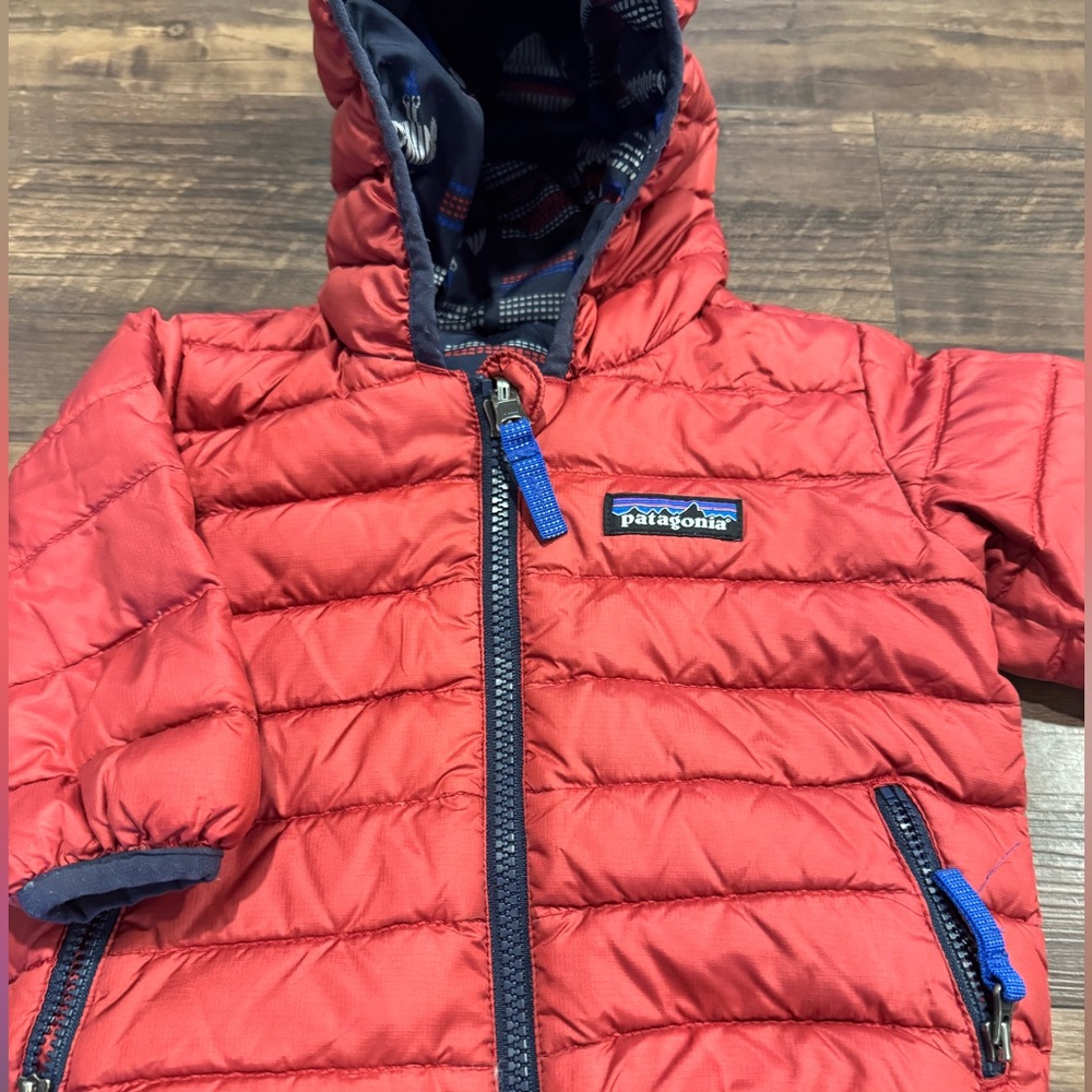 Patagonia Kids' Red Quilted Jacket